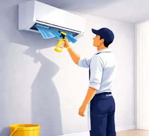 خدمات التنظيف والصيانة