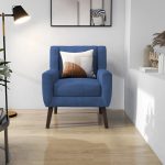 Perlette Accent Chair - Natural Wood.