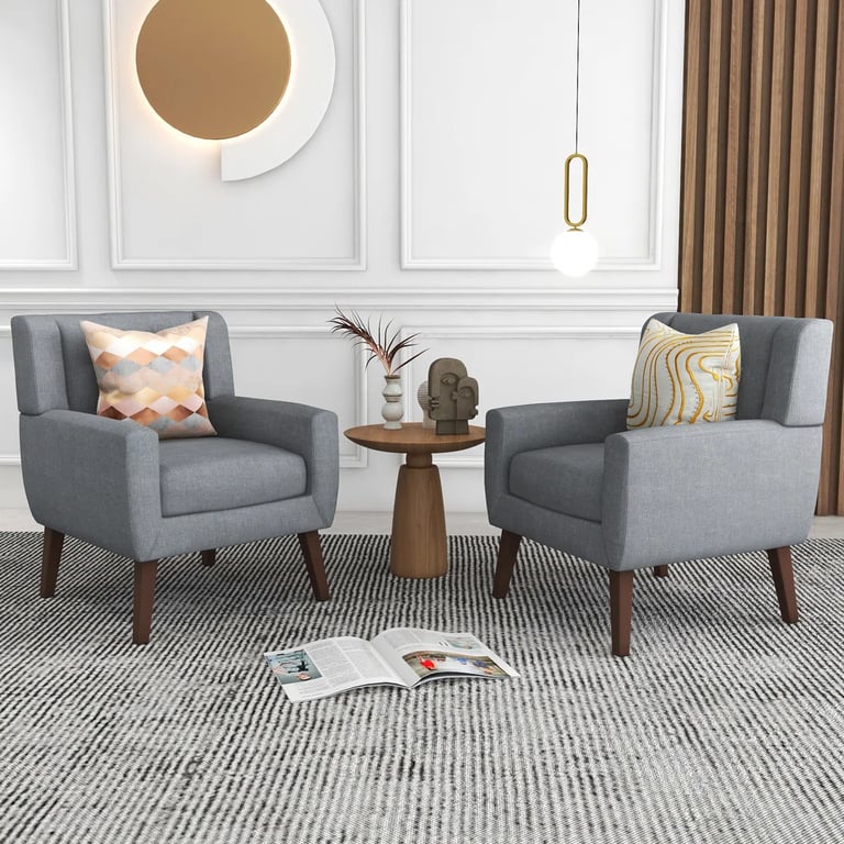 Aurore Armchair - Natural Wood.